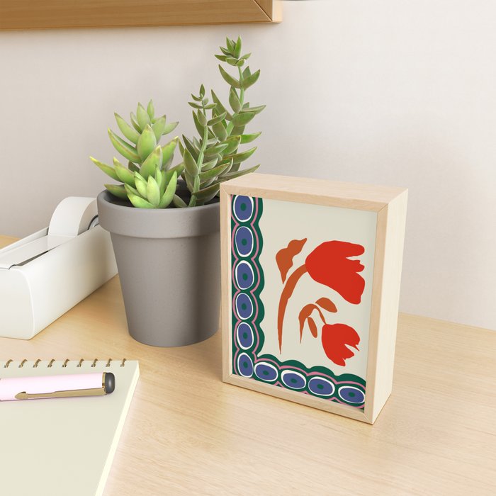 Flora Harmony Mini Art Print Gallery Image 2