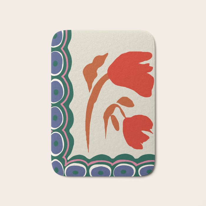 Flora Harmony Bath Mat Gallery Image 1