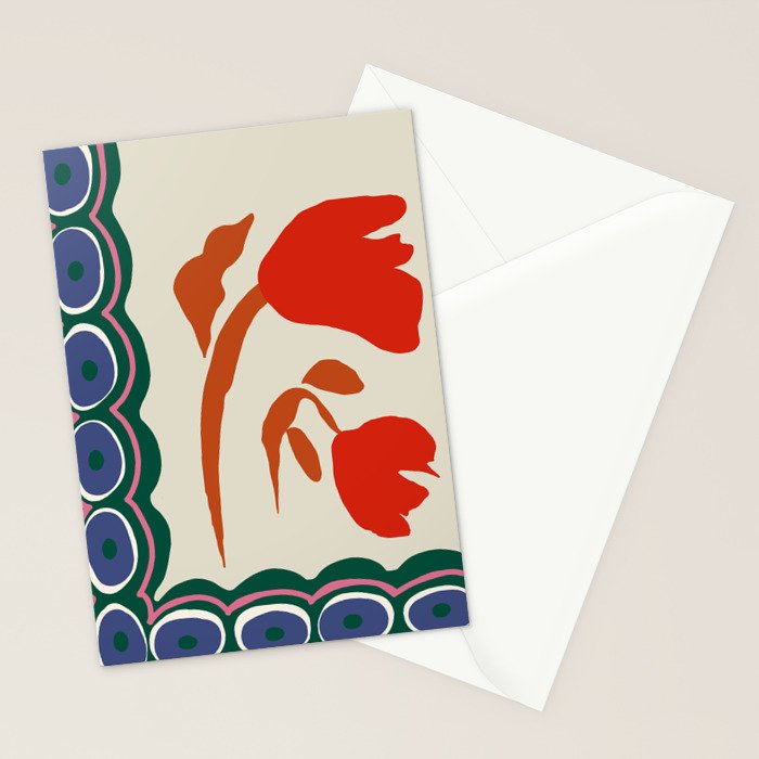 Flora Harmony Stationery Card Gallery Image 2