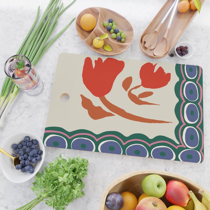 Flora Harmony Cutting Board Gallery Image 2