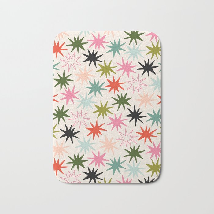 Star struck - festive Bath Mat Gallery Image 1