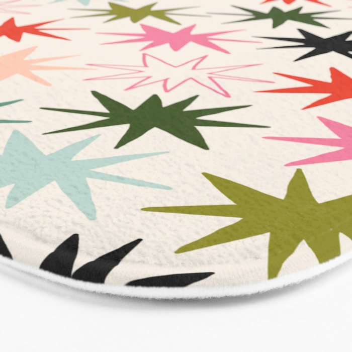 Star struck - festive Bath Mat Gallery Image 3