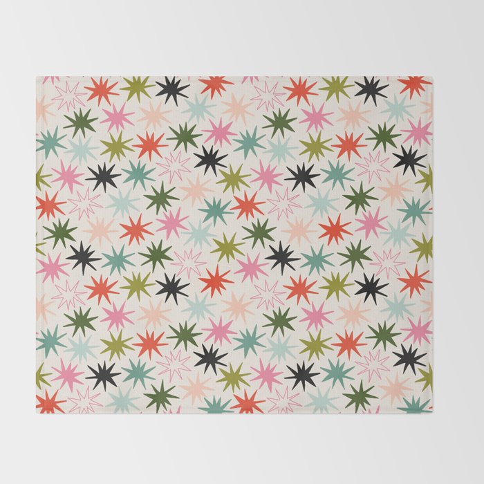 Star struck - festive Throw Blanket Gallery Image 2