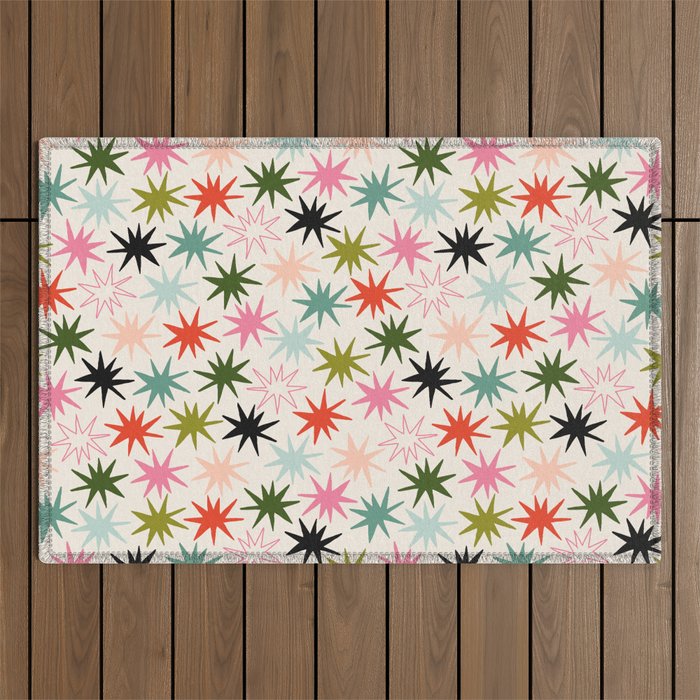 Star struck - festive Outdoor Rug Gallery Image 1