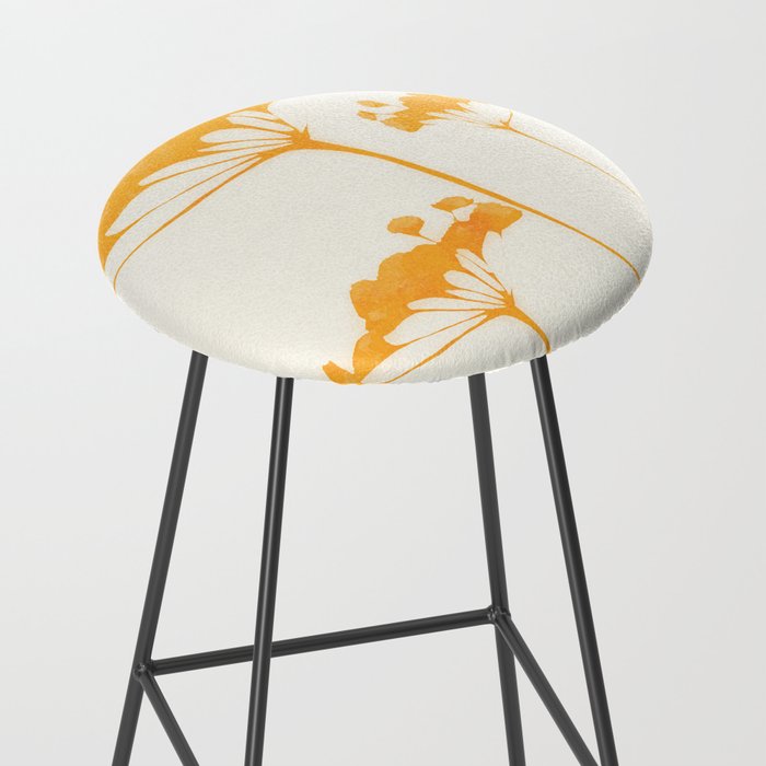 Abstract Art /Minimal Plant 117 Stool Gallery Image 2