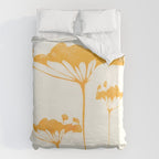 Abstract Art /Minimal Plant 117 Duvet Cover Gallery Image 6