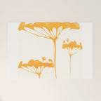 Abstract Art /Minimal Plant 117 Welcome Mat Gallery Image 1