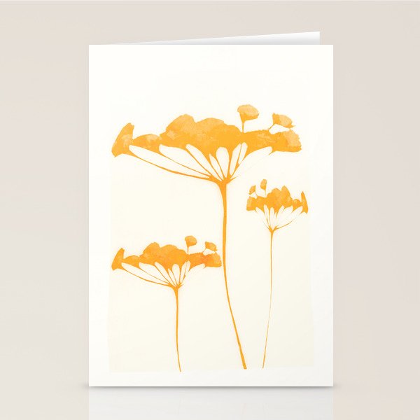 Abstract Art /Minimal Plant 117 Stationery Card Gallery Image 2