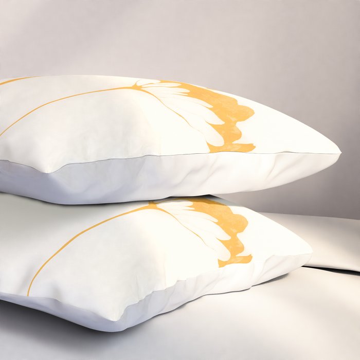 Abstract Art /Minimal Plant 117 Pillow Sham Gallery Image 3