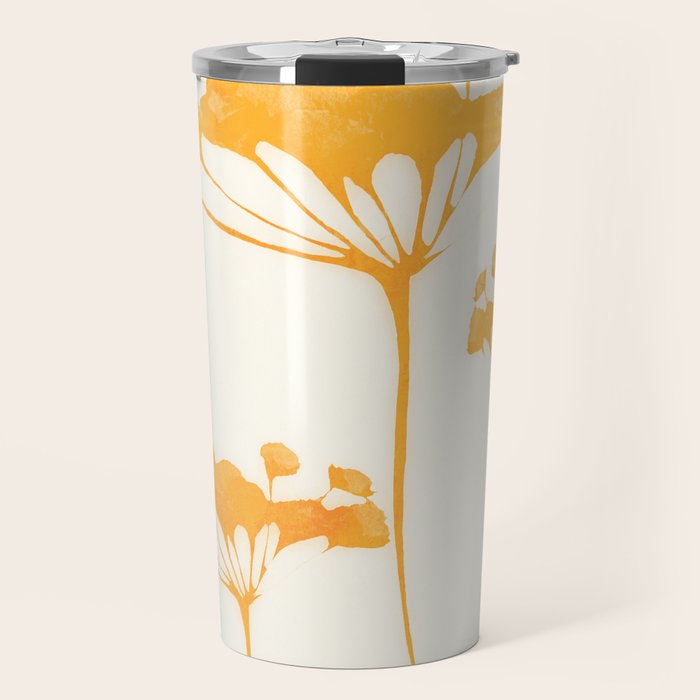 Abstract Art /Minimal Plant 117 Travel Mug Gallery Image 1