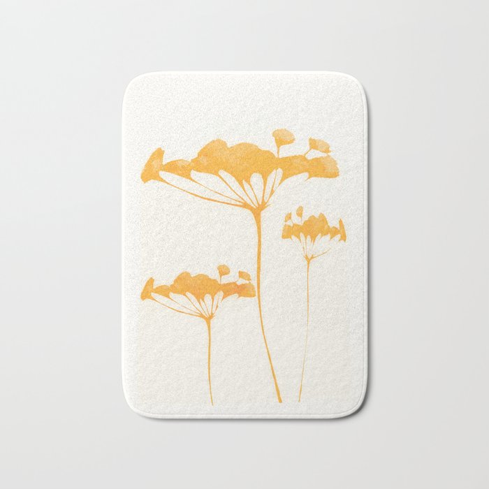 Abstract Art /Minimal Plant 117 Bath Mat Gallery Image 1