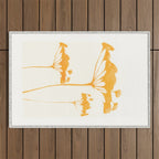 Abstract Art /Minimal Plant 117 Outdoor Rug Gallery Image 1