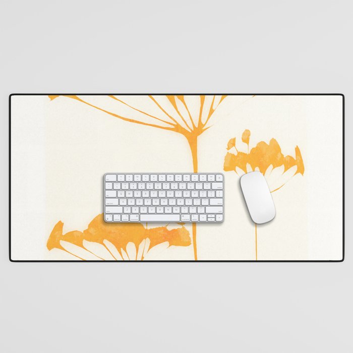 Abstract Art /Minimal Plant 117 Desk Mat Gallery Image 1
