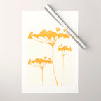 Abstract Art /Minimal Plant 117 Wrapping Paper Gallery Image 1