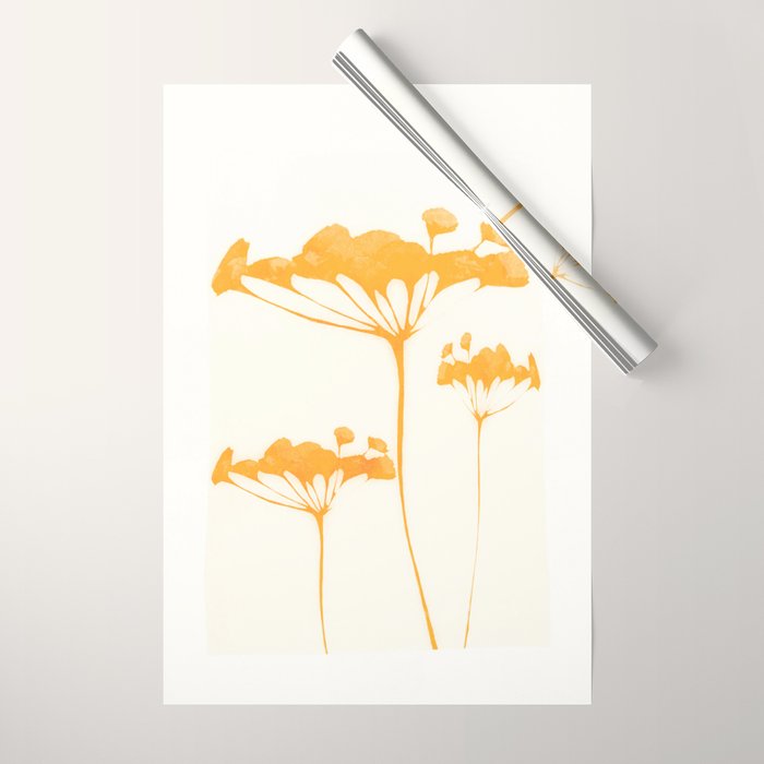 Abstract Art /Minimal Plant 117 Wrapping Paper Gallery Image 1