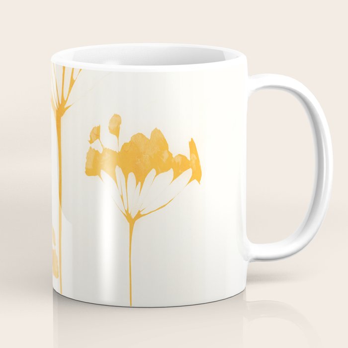 Abstract Art /Minimal Plant 117 Coffee Mug Gallery Image 1