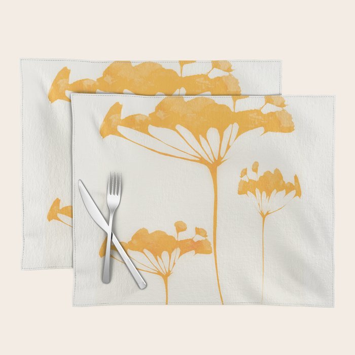 Abstract Art /Minimal Plant 117 Placemat Gallery Image 1