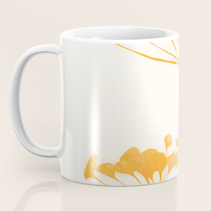 Abstract Art /Minimal Plant 117 Coffee Mug Gallery Image 3