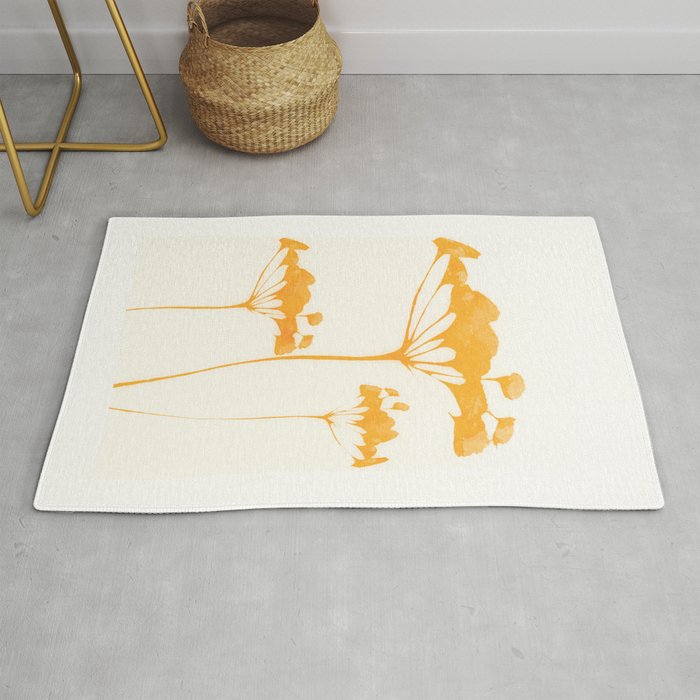 Abstract Art /Minimal Plant 117 Rug Gallery Image 1