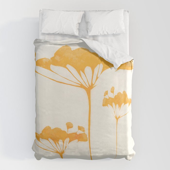 Abstract Art /Minimal Plant 117 Duvet Cover Gallery Image 1