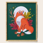 Red Fox - Crepuscular Critters Serving Tray Gallery Image 1