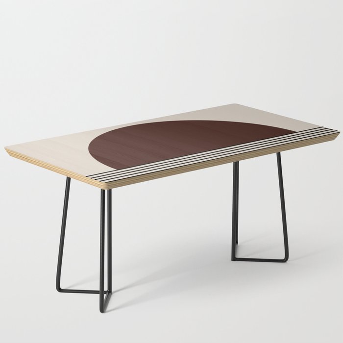 Sunrise Sunset III - Deep Red Coffee Table Gallery Image 1