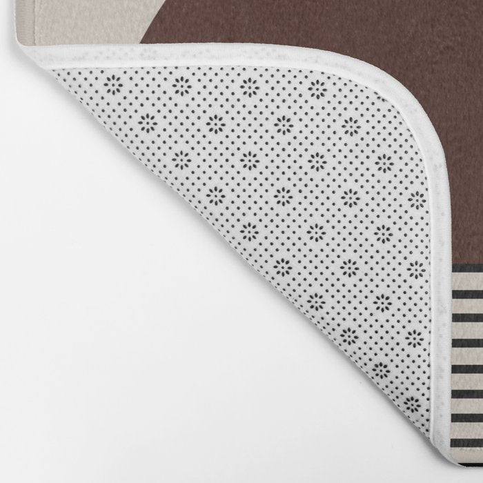 Sunrise Sunset III - Deep Red Bath Mat Gallery Image 2