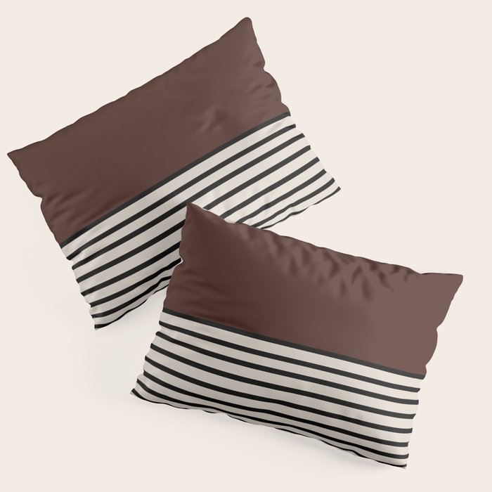 Sunrise Sunset III - Deep Red Pillow Sham Gallery Image 3