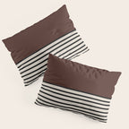 Sunrise Sunset III - Deep Red Pillow Sham Gallery Image 3