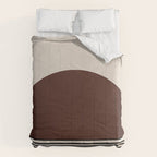 Sunrise Sunset III - Deep Red Comforter Gallery Image 6