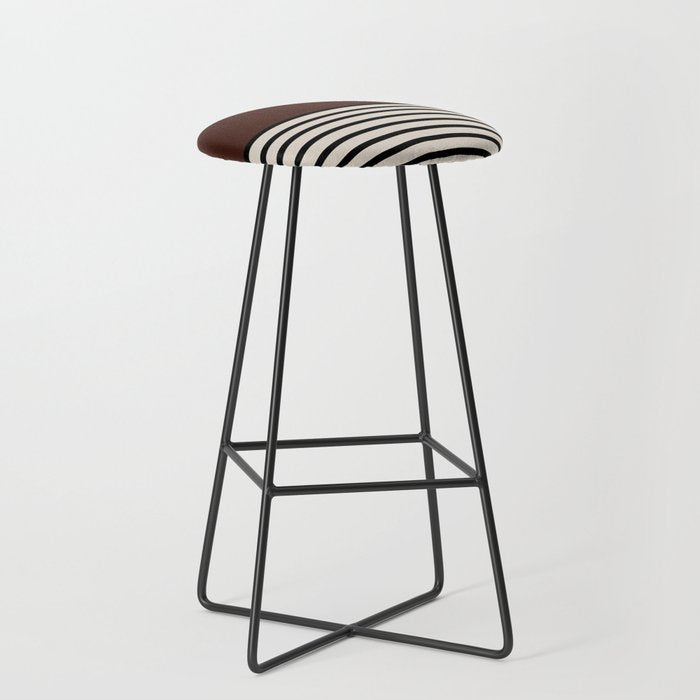 Sunrise Sunset III - Deep Red Stool Gallery Image 1