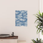 just sharks cobalt denim Poster Gallery Image 2