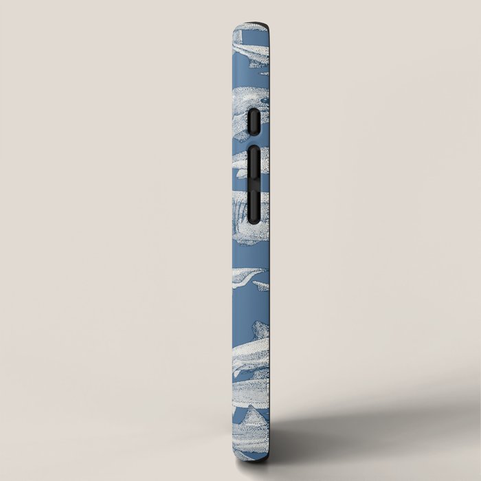 just sharks cobalt denim iPhone Case Gallery Image 2