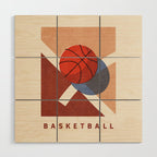 BALLS - Basketball - Summer Games Wood Wall Art Gallery Image 1