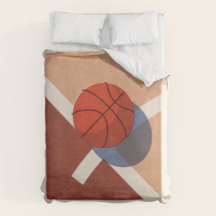 BALLS - Basketball - Summer Games Duvet Cover Gallery Image 6