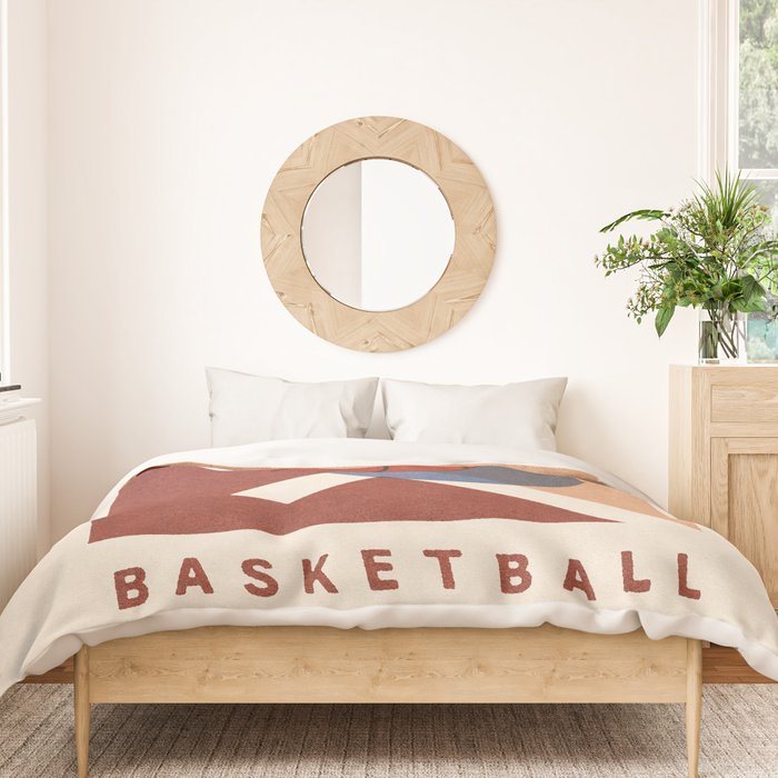 BALLS - Basketball - Summer Games Duvet Cover Gallery Image 3