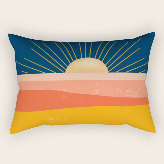 Here comes the Sun Rectangular Pillow Gallery Image 2