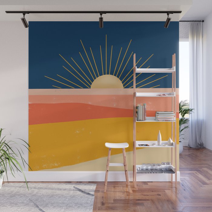 Here comes the Sun Wall Mural Gallery Image 1