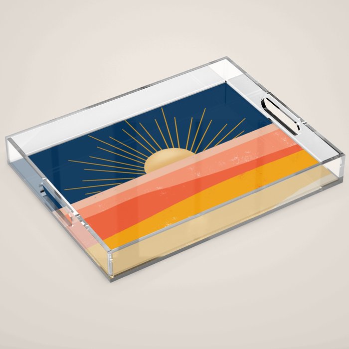Here comes the Sun Acrylic Tray Gallery Image 1