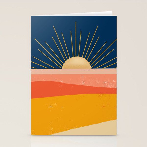 Here comes the Sun Stationery Card Gallery Image 2