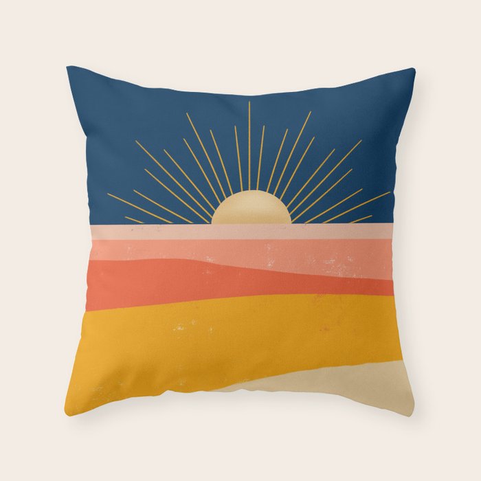 Here comes the Sun Throw Pillow Gallery Image 6