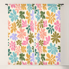 Retro Daisies - Rainbow Fun Window Curtain Gallery Image 5