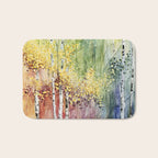 4 Season watercolor collection - summer Bath Mat Gallery Image 1