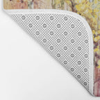 4 Season watercolor collection - summer Bath Mat Gallery Image 2