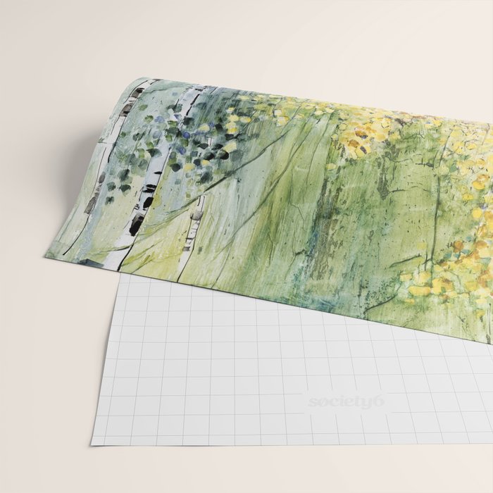 4 Season watercolor collection - summer Wrapping Paper Gallery Image 2
