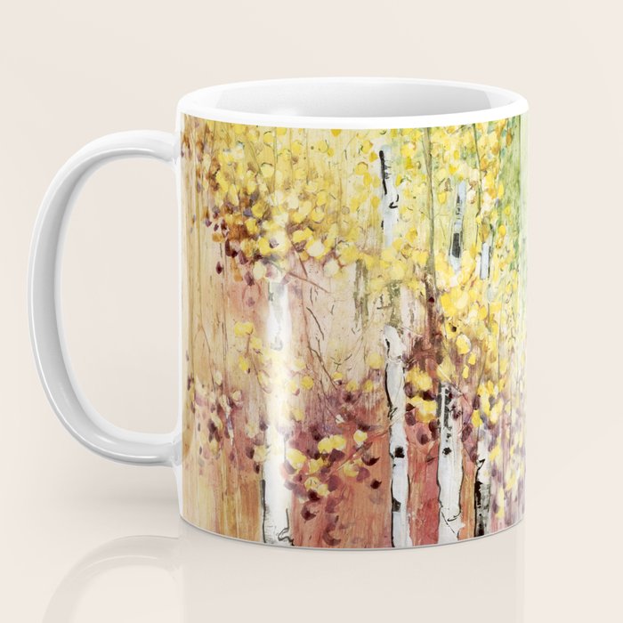4 Season watercolor collection - summer Coffee Mug Gallery Image 3