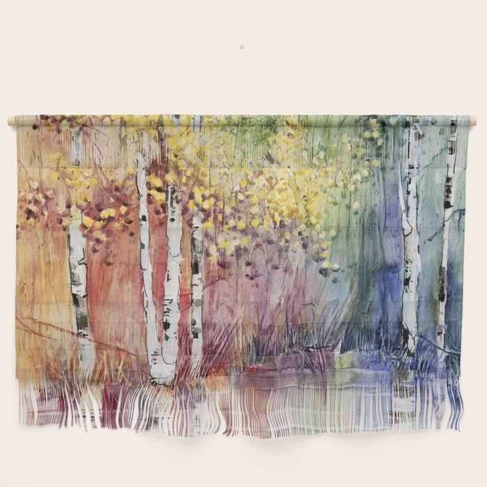4 Season watercolor collection - summer Wall Hanging Gallery Image 1