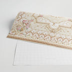 Antique French 19th Century Aubusson Rose Floral Wrapping Paper Gallery Image 2