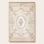 Antique French 19th Century Aubusson Rose Floral Cutting Board Gallery Image 1