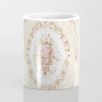 Antique French 19th Century Aubusson Rose Floral Coffee Mug Gallery Image 4